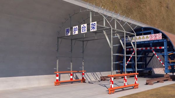 中山区隧道施工动画制作公司 - 隧道施工工艺和施工方法 - 隧道施工汇报动画视频 - bim 工程施工动画
